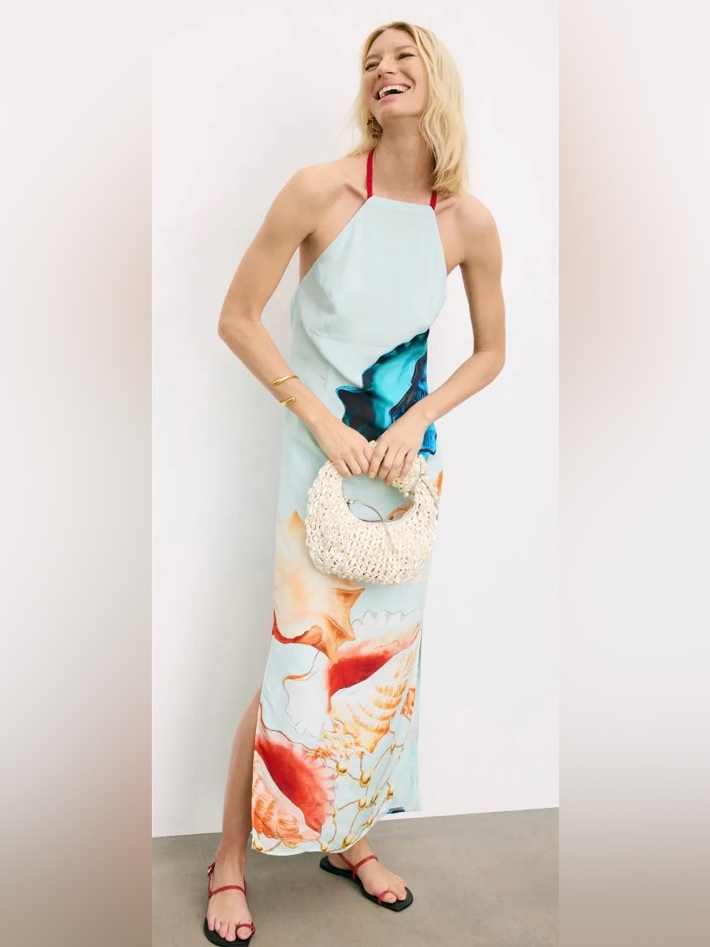 Muma World RTR Murex Mist Vega Silk Dress (00036)